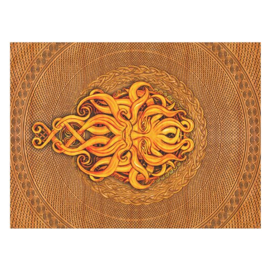 Belenus - Celtic Sun God Tafelkleed (Voorkant (Horizontaal))