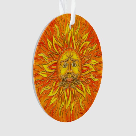 Belenus - de zon God Ornament (voorkant)