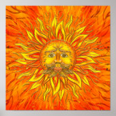 Belenus - de zon God Poster (Voorkant)