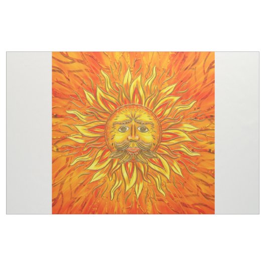 Belenus - de zon God Stof (Yard (91,4 cm))