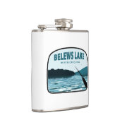 Belews Lake North Carolina Gevist Rod Heupfles (Rechts)