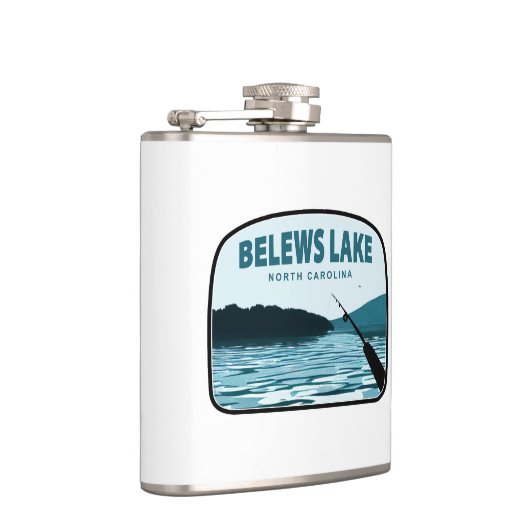 Belews Lake North Carolina Gevist Rod Heupfles (Rechts)