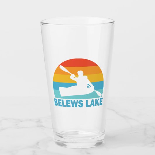 Belews Lake North Carolina Kayak Glas (Voorkant)