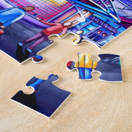 Belfast Alive - East Belfast - Titanic en Strand Legpuzzel (Zijkant)