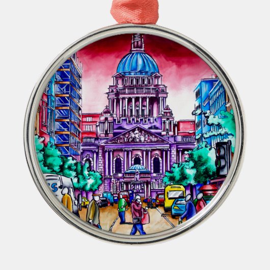 Belfast Alive - Royal Avenue Metalen Ornament (Voorkant)