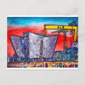 Belfast Alive - Titanic Quarter Briefkaart (Voorkant)