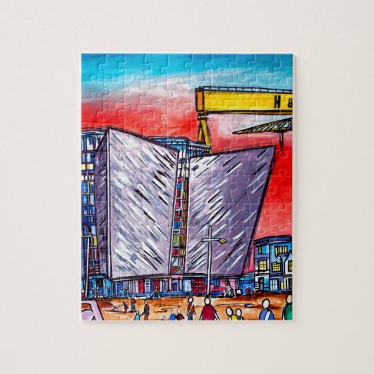 Belfast Alive - Titanic Quarter Legpuzzel (Verticaal)