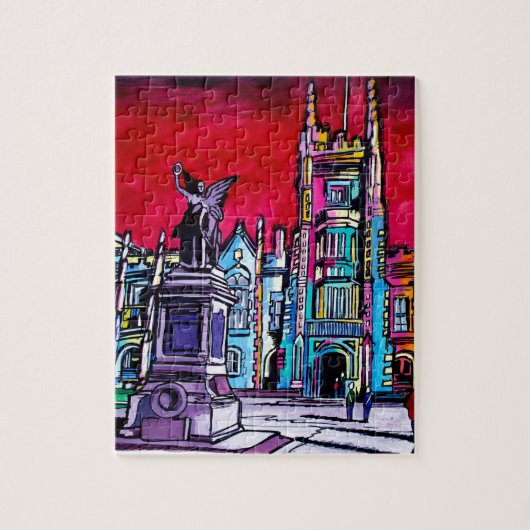 Belfast Alive - Universiteit van Queens Legpuzzel (Verticaal)