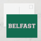 Belfast Briefkaart (Voorkant / Achterkant)