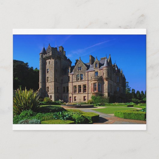 Belfast Castle, Noord-Ierland Briefkaart (Voorkant)