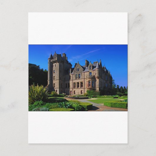 Belfast Castle, Noord-Ierland Briefkaart (Voorkant)
