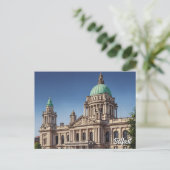 Belfast City Hall Ansichtkaart Briefkaart (Staand voorkant)