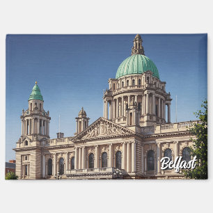 Belfast City Hall Ansichtkaart Magneet