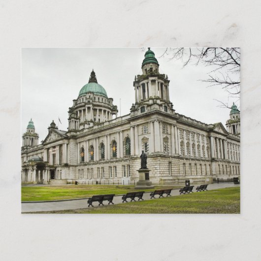Belfast City Hall Briefkaart (Voorkant)
