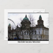Belfast City Hall Briefkaart (Voorkant / Achterkant)