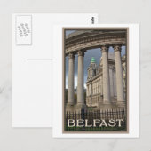 Belfast City Hall Briefkaart (Voorkant / Achterkant)