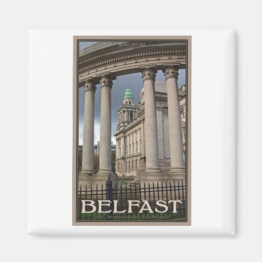 Belfast City Hall Magneet (Voorkant)