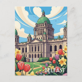 Belfast City Hall Northern Ireland Travel Briefkaart