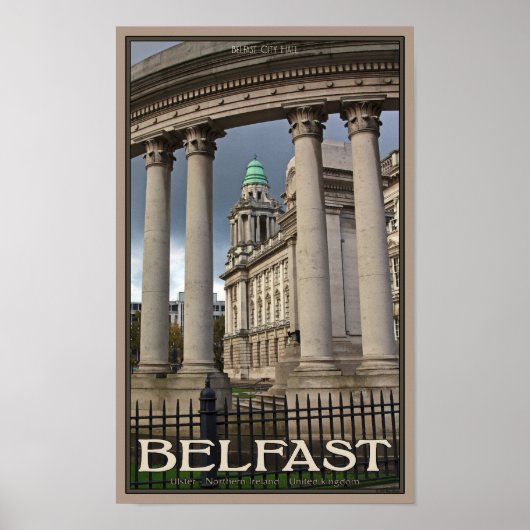Belfast City Hall Poster (Voorkant)