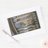 Belfast City Hall Rechthoekige Sticker (Envelop)