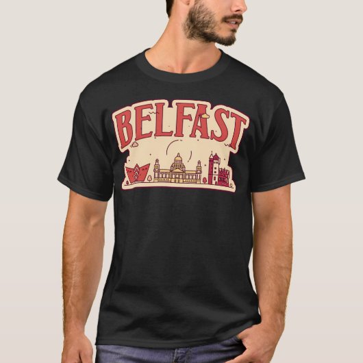 Belfast City T-shirt (Voorkant)