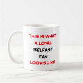 belfast fan, loyal koffiemok (Links)