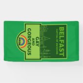 Belfast Gay Pride - Brighton België - LGBT Spandoek (Horizontaal)