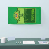 Belfast Gay Pride - Brighton België - LGBT Spandoek (Beurs)