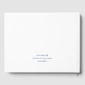 Belfast Guest Book - Penobscot Bay Maine Map Gastenboek (Achterkant)