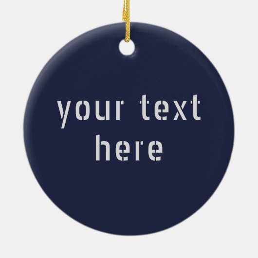 Belfast Latitude Longitude Keramisch Ornament (Achterkant)