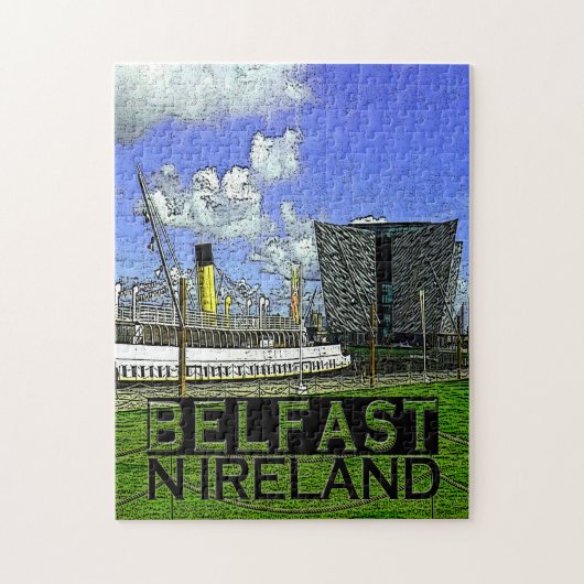 Belfast Legpuzzel (Verticaal)