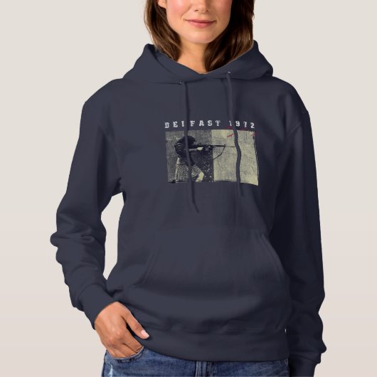 Belfast, Noord-Ierland 1972 Hoodie (Voorkant)