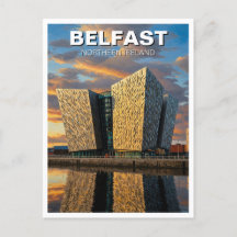 Belfast Noord-Ierland Travel Sunset