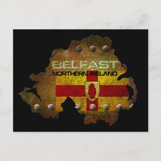 Belfast Northern Ireland Briefkaart (Voorkant)