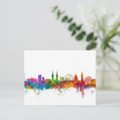 Belfast Northern Ireland Skyline Briefkaart (Staand voorkant)