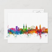 Belfast Northern Ireland Skyline Briefkaart (Voorkant / Achterkant)