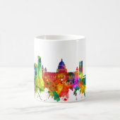 Belfast Northern Ireland Skyline Koffiemok (Center)