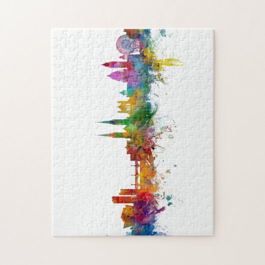 Belfast Northern Ireland Skyline Legpuzzel (Verticaal)