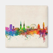 Belfast Northern Ireland Skyline Magneet (Voorkant)