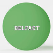 Belfast Pingpongbal (Voorkant)