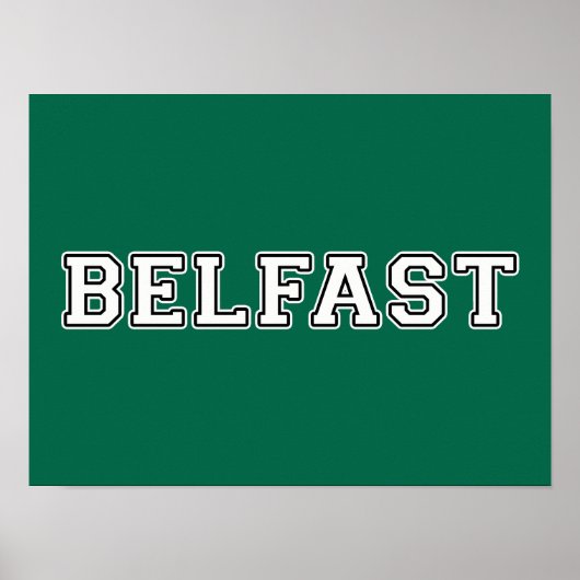 Belfast Poster (Voorkant)