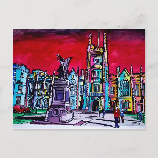 Belfast - Queens University Briefkaart (Voorkant)
