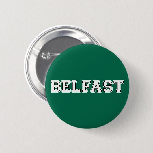 Belfast Ronde Button 5,7 Cm (Voorkant /achterkant)