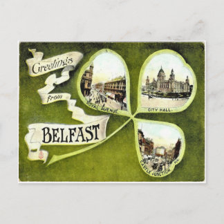  Belfast shamrock briefkaart