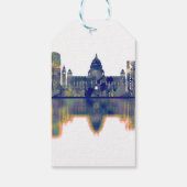 Belfast Skyline Cadeaulabel (Achterkant)