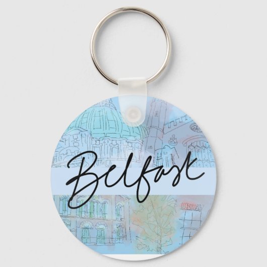 Belfast Sleutelhanger (Achterkant)