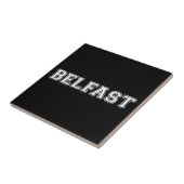 Belfast Tegeltje (Zijkant)