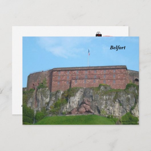 Belfort - briefkaart (Voorkant / Achterkant)