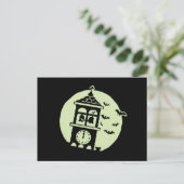 Belfry Bats Moon Briefkaart (Staand voorkant)
