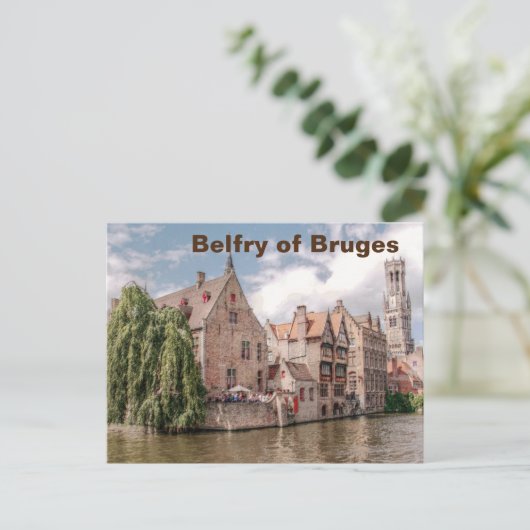 Belfry Brugge Briefkaart (Staand voorkant)